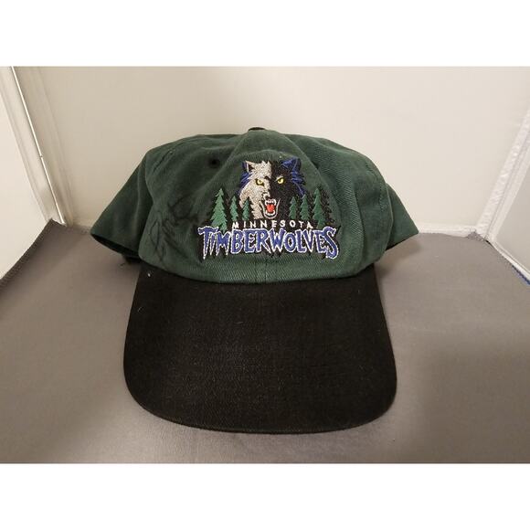 Minnesota Timberwolves Hat/Cap - Signed/Autographed Terry Porter Green BD&A SGA - Picture 1 of 7